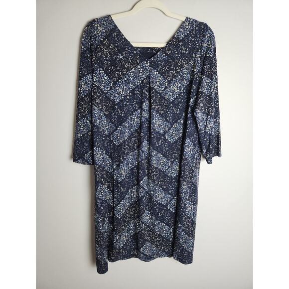 J Jill wearever collection knee length Careerwear dress sz M ditzy floral nwt - Picture 3 of 8